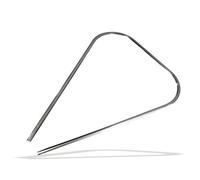 574682 PROFILO BORDO SCUDO IN PLASTICA CROMATO VESPA PX 125 150 200 ARCOBALENO