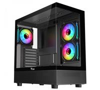 5758776 CASE ITEK SHOWBUI 42B GAMING TOWER, ATX, 3x12cm ARGB fan, 2xUSB3, TYPE-C