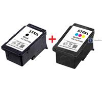 575XL 576xl cartucce nero+colore compatibile canon Pixma TS3550i TS3551i TR4750i