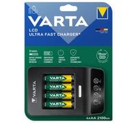 VAR LCD FC PLUS - Caricabatterie da tavolo, display LCD