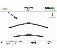 577871 VALEO Spazzola tergi per AUDI,PORSCHE