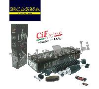 5781 - AMMORTIZZATORE ANTERIORE NERO + POSTERIORE FOSFATATO VESPA 50 R L N