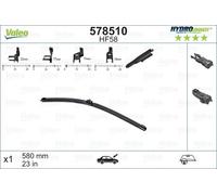578510 VALEO Spazzola tergi per ALFA ROMEO,ALPINA,BMW,CADILLAC,FIAT,JAGUAR,LANCI