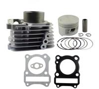 57mm Cylinder Piston e Base Gasket Engine Kit Compatibile con GZ125 Motorcycle