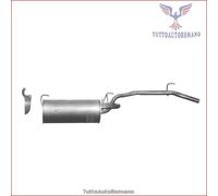 58.51.57 Silenziatore posteriore Imasaf per PIAGGIO PORTER
