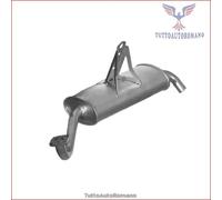 58.60.07 Silenziatore posteriore Imasaf per PIAGGIO QUARGO