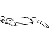 58 CV SILENZIATORE POSTERIORE PER RENAULT Rapid CAS/Lim. Sp. F40, G40 1.4 KW 43