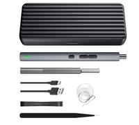 58 in 1 Cacciavite elettrico senza fili Punte intercambiabili Strumento portatile di ricarica rapida per elettronica e riparazione di orologi Kit di strumenti di riparazione elettronica