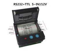 58 millimetri Mini Incorporato Stampante Termica Ricevuta RS232 Interfaccia USB