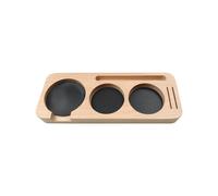 58 mm Supporto per Stazione di Pressatura del Caffè In Legno Supporto per Portafiltro del Caffè Supporto per Leva di Distribuzione 'Espresso, C