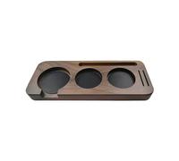 58 mm Supporto per Stazione di Pressatura del Caffè In Legno Supporto per Portafiltro del Caffè Supporto per Leva di Distribuzione 'Espresso, A