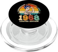 58 Year Old Legend Since 1968 - Fantastica donna per il 58° compleanno PopSockets PopGrip per MagSafe