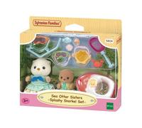 Sylvanian Families 5804 Sorelle Lontra marina -Splashy Snorkel Set-