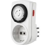 58114 Mini Programmatore Timer Meccanico Giornaliero, Spina Italiana Piccola 10