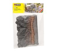 58152 NOCH HO PARETE LEGNO E PIETRA DI CONTENIMENTO