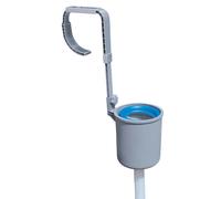 58233 Skimmer da parete per piscina fuori terra Grigio