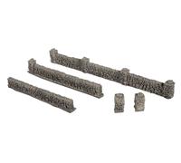 NOCH 58281 - Muro di basalto componibile, 104 cm. Scala H0 1:87