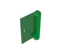 58381 Porta 1x3x4 sinistra - aperta tra cerniera superiore e inferiore, 50 pezzi GDS-1515,compatibile con Lego, colore: verde 28