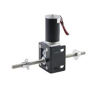 5840-31zy M8 Thread Shaft DC 12V 24V Worm Gear electronic starter electronic starter With Flange & Bracket NWPNLXEA(80rpm 3.94kg.cm,12V)