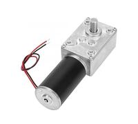 5840-31ZY Worm Gear DC Gear electronic starter 12v24v 7RPM-470RPM Adjustable Speed Reverse Self-Locking High Torque Double Shaft Gear electronic starter NWPNLXEA(12RPM,12V)