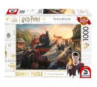 Schmidt Spiele 58428 Thomas Kinkade, Wizarding World, Harry Potter, Hogwarts Express, puzzle da 1000 pezzi, Multicolore