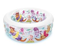 58480NP - Piscina Gonfiabile Baby Acquario Multicolore 152x56 cm