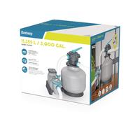 58486-7 Pompa di filtraggio a Sabbia per Piscina da 11.355 l/h