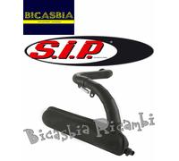 5865 - MARMITTA A SILURO NERA SIP ROAD 130 CC VESPA 125 ET3 - PRIMAVERA