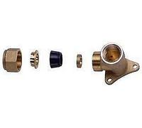 5868 1216 1/2" Ø 16 Raccordo a muro completo kit di tenuta per tubo rame FAR