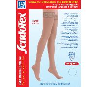 589 AUTOREGGENTE 140 DENARI PUNTA APERTA UNISEX COMPRESSIONE GRADUATA PREVENTIVE