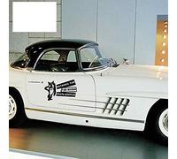 58cmx37.9cm Car Styling I lupi interessanti hanno paura della merda Decalcomanie in vinile Grandi
