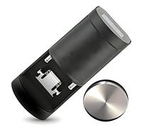 58MM Electric Tamper for Espresso, 1200N Thrust Adjustable Coffee Tamper with Smart Sensor Precise Tamping(Black,ScrewThread)