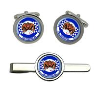 58th Fighter Squadron USAF Gemelli E Fermacravatta Set