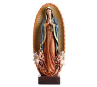 59,7 cm our Lady of Guadalupe statue - val Gardena