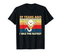 59° Compleanno 59 Anni Fa Ero Il Compleanno più Veloce Maglietta