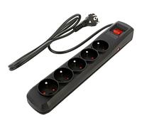 5904722197589 Presa elettrica: presa di sicurezza: 5 250VAC 10A nero ARCON