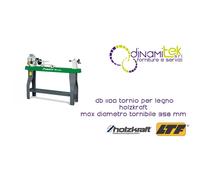 HOL5921100 - Tornio Per Legno Modello DB 1100 - Max Diametro Tornibile 358 Mm