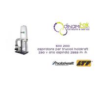 5922201 SAA 2001 Aspiratore Per Trucioli HOLZKRAFT 230 V Aria Aspirata 2553 m³/h