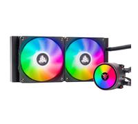 5947560 COOLER ITEK " EVOLIQ 240 V2 ARGB" 240mm (Raff. a Liquido) ARGB TRAMITE
