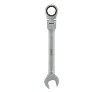 Chiave combinata con cricchetto snodato 21mm acciaio cromo
