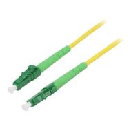 59629 Cavo patch in fibra ottica OS2 LC/APC, su entrambi i lati 2 m LSZH gial...