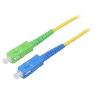 59661 Cavo patch in fibra ottica OS2 SC/APC,SC/UPC 5m LSZH giallo Applicazion...