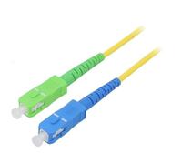 59662 Cavo patch in fibra ottica OS2 SC/APC,SC/UPC 10m LSZH giallo Applicazio...