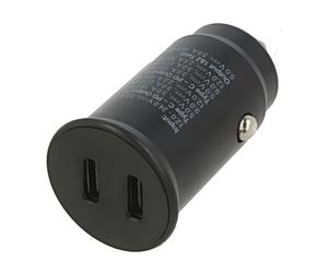 59705 Alimentatore USB Femmina USB-C x2 Sp.Corrente: 12-24VDC lNen: 2,5-3A GO...