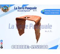 599112 4953308 COFANO RADIATORE ARANCIONE CHIARO TRATTORE FIAT 480 550 640 ecc.