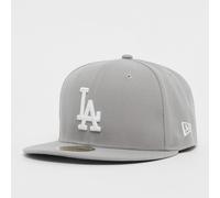 New Era MLB League Basic 59Fifty Los Angeles Dodgers Snapback cap, Uomo, Gray White, 6 7/8 (54.9 cm)
