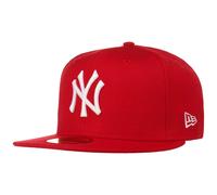 59Fifty MLB Basic NY Cap by New Era rosso 7 5/8 (60,6 cm)