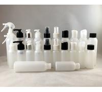 59ml,118ml,237ml,473ml Cosmo, Bullet Rotondo Plastica Hdpe Bottiglie U Scegli