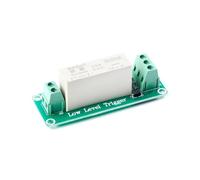5A 1 2 canali 5V/12V/24V modulo relè relè a stato solido trigger di basso livello scheda di controllo CC dispositivo monofase CC(1 Channel 24V)