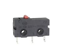5A 125V250V KW12 Interruttore di finecorsa KW11-3Z-2 con maniglia 16mm Pulsante di contatto Microinterruttore KW12-N 2Pin/3Pin KW12-A NO/NC(Left bend Rodless,5PCS)